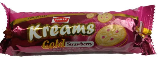 Picture of PARLE KREAMS GOLD STRAWBERRY 70 GM