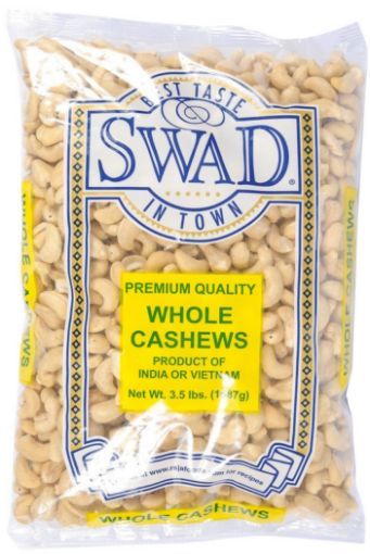 Picture of SWAD CASHEWS WHOLE 3 LB