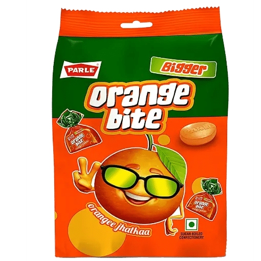 Picture of Parle Orange Bite Candy 100gms