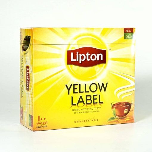 Picture of Lipton Yellow L tea bags 200g