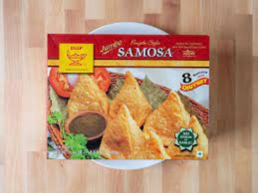 Picture of Deep Punjabi Style Jumbo Samosa 8pc