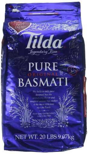 Picture of Tilda Basmati Rice 20 Lb