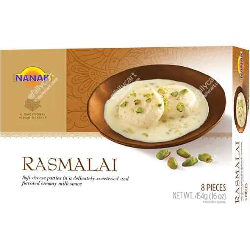 Picture of Nanak Rasmalai 8 pcs 16 oz