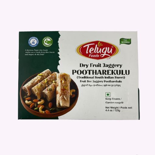 Picture of TF Dry Fruit Pootharekulu 125G