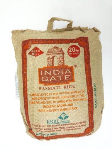 Picture of India Gate Basmati Rice Jute 20lb