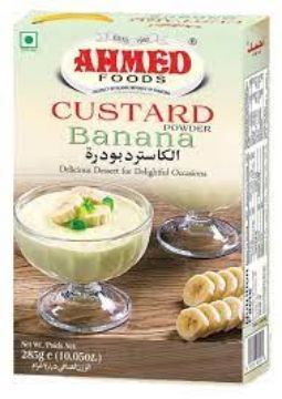 Picture of CUSTARD PDR AHMED BANANA 285G