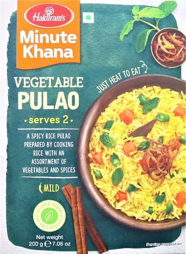 Picture of HALDIRAM HE VEGETABLE PULAO 200G