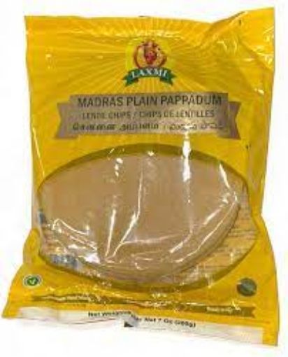 Picture of LAXMI MADRAS PLA PAPPADUM 200G