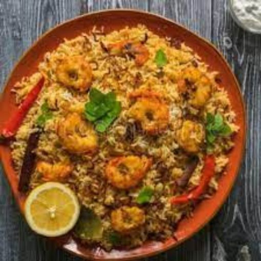 Picture of Gongura shrimp Biryani (Weekend Special)