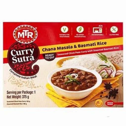 Picture of MTR CHANA MAS AND RICE 375G