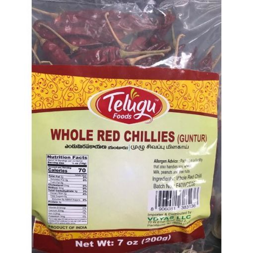 Picture of TF whole red chillis 200gms