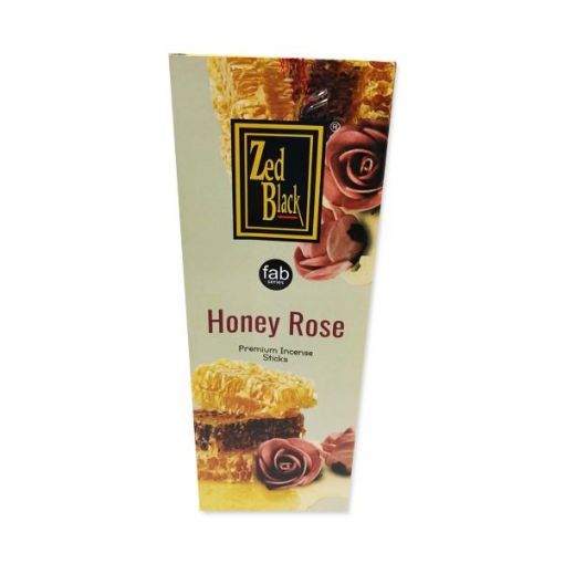 Picture of Zed black honey rose incense sticks 6pk