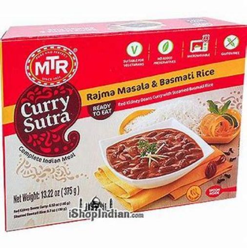 Picture of MTR RAJMA AND RICE 375G