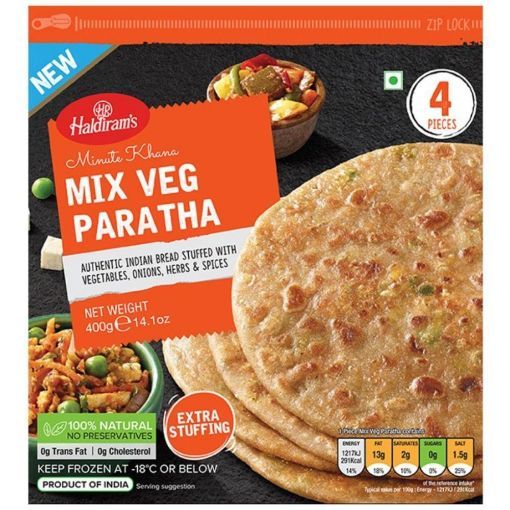 Picture of HALDIRAMS MIX VEG PARATHA FP