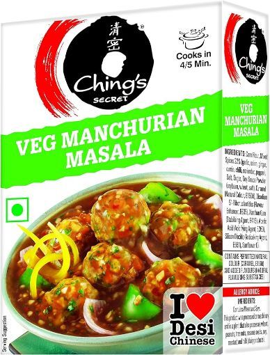Picture of CHINGS VEG MANCHURIAN MIX 50G