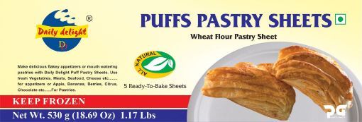 Picture of DAILY D PUFFS PASTRY SHE 530G