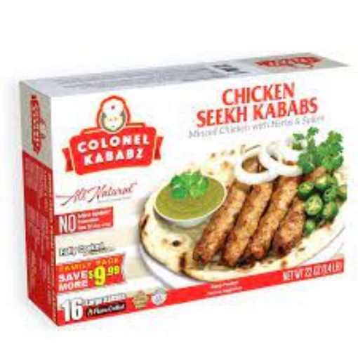 Picture of COLONEL CHICKEN SEEKH KABAB 636GM