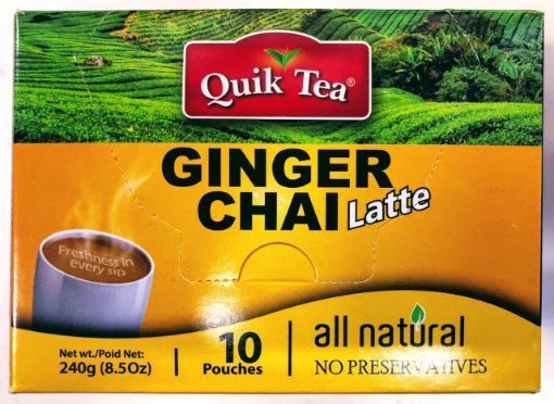 Picture of Quik Tea Ginger Chai 8.5OZ