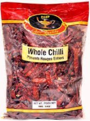 Picture of Deep Red Chilli Whole 14 OZ