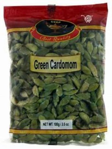 Picture of Deep Green Cardamom (Bottle) 3.5 OZ