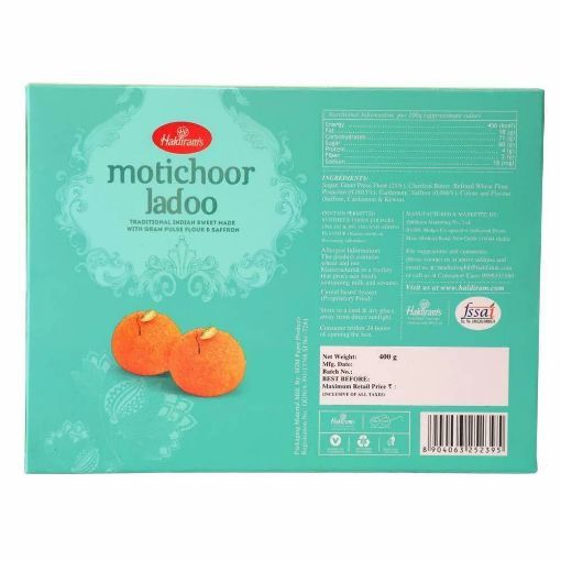 Picture of Haldiram Motichoor Ladoo 400g