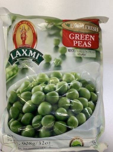 Picture of LX. FROZEN INDIAN GREEN PEAS  908GM