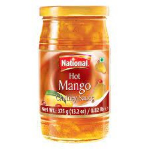 Picture of NATIONAL HOT MANGO CHUTNEY 13.2OZ