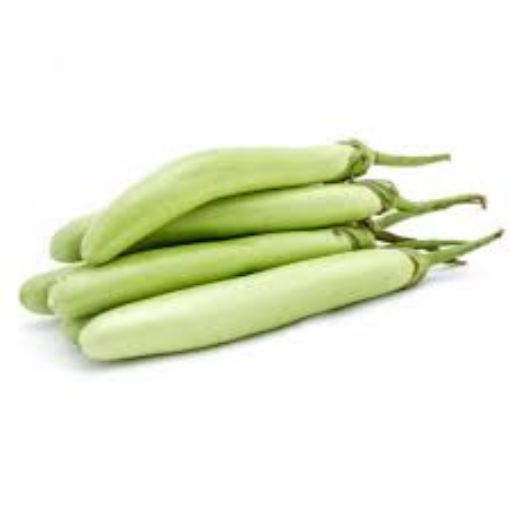 Picture of Long Green Eggplant 