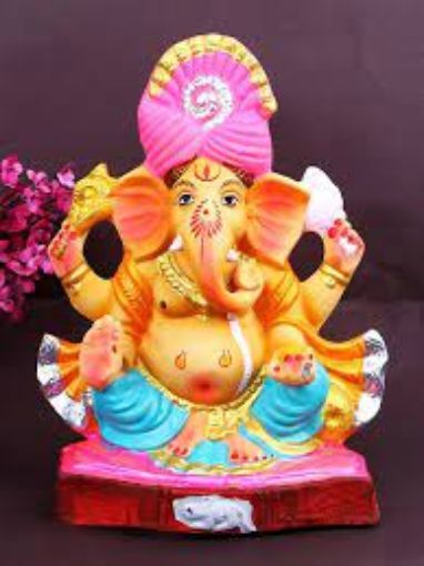 Picture of Ganesh Eco Friendly 10in Color