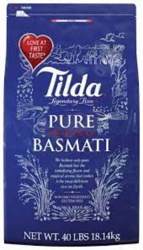 Picture of RICE TILDA BASMATI 40 LB