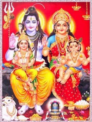 Picture of SHIVA FAMILY 11X11''