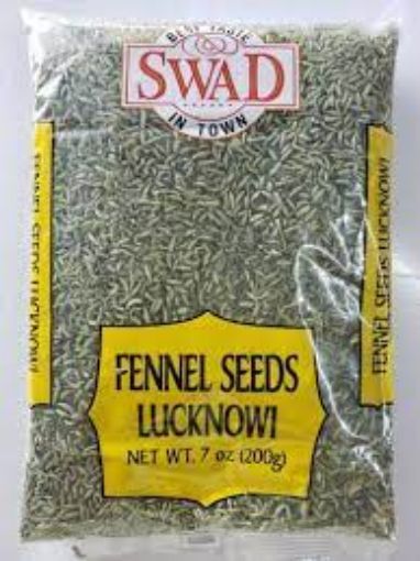 Picture of Swad Fennel Seeds Luckn 7oz