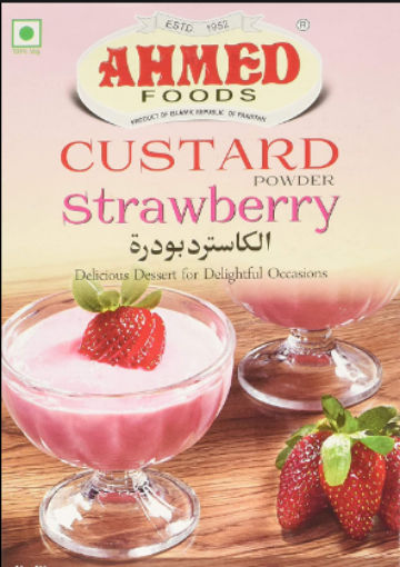 Picture of AHMED CUSTARD POWDER STRAWBERRY