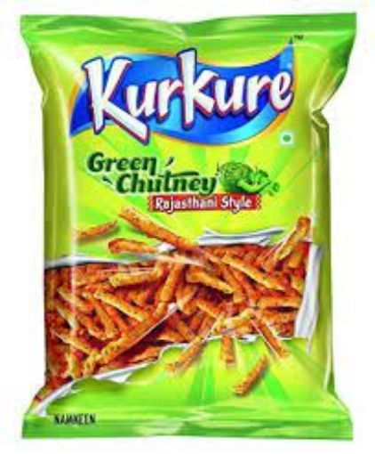 Kurkure green chutney style 82gm Kurkure green chutney style 82gm