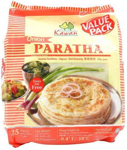 Picture of KAWAN ONION PARATHA 25 PIECES 80GM