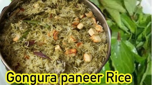 Picture of Gongura paneer pulav(weekend special)