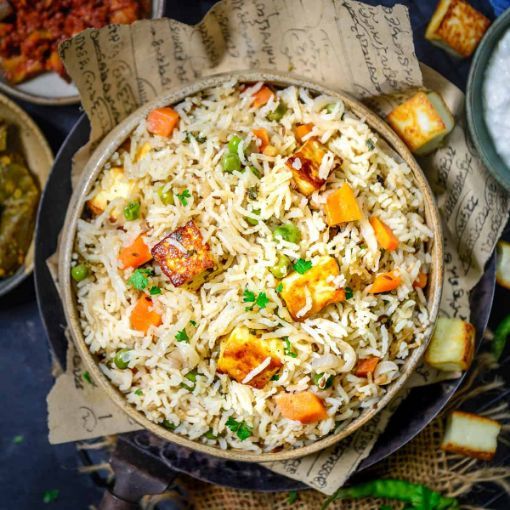 Picture of Paneer pulav(weekend special)