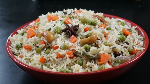 Picture of veg pulav (weekend special)