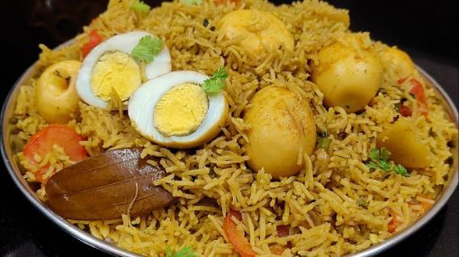 Picture of Egg pulav(weekend special)