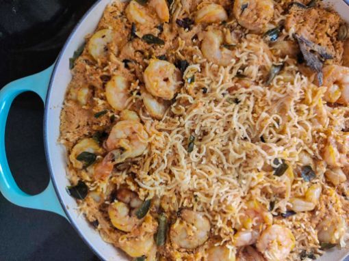 Picture of Shrimp Pulav (weekend special)