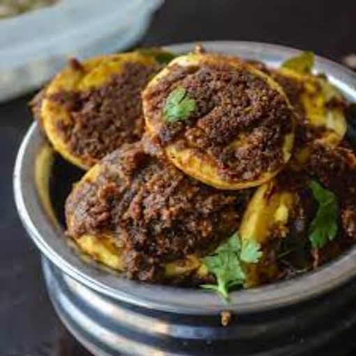 Picture of Poori with Egg Pepper Masala