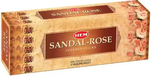 Picture of HEM SANDAL ROSE INCENSE 6PK