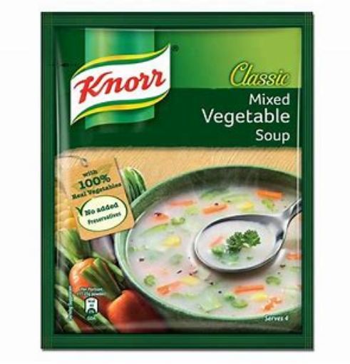 Picture of KNORR MIXED VEGETABLE SOUP CLASSIC - 45GM