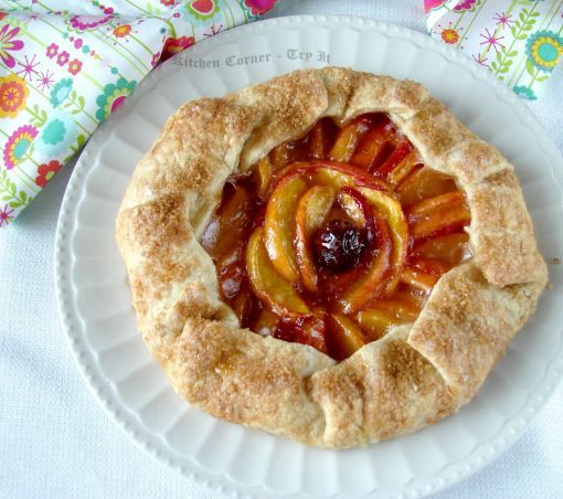 Picture of ARIANA APRICOT FRUIT TART