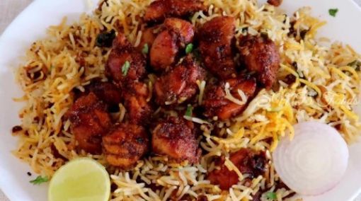 Picture of Chicken Boneless Fry Biryani