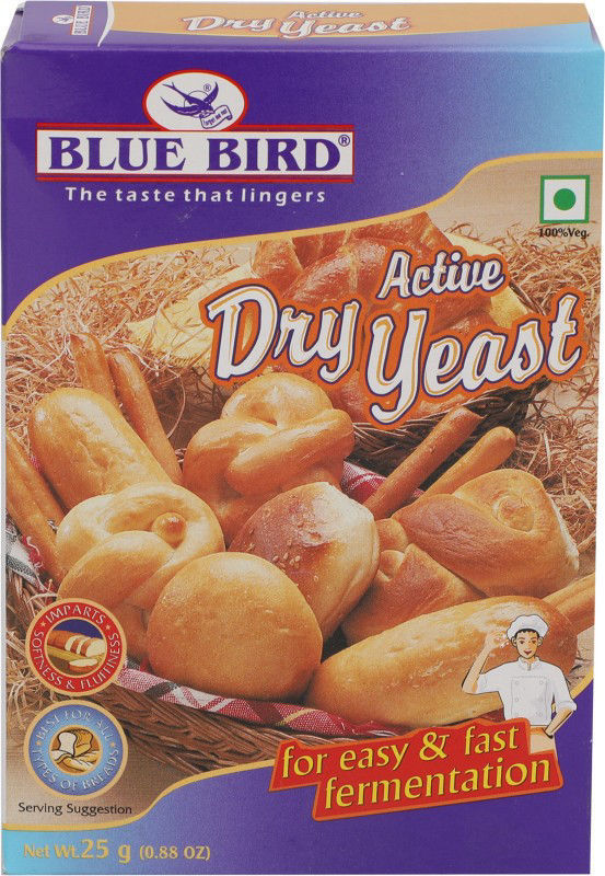 Show details for Blue Bird Active dry yeast 25g Picture of Blue Bird Active dry yeast 25g