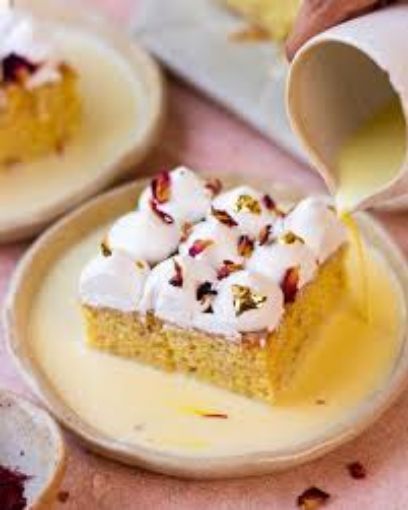 Picture of Thandai Milk Cake