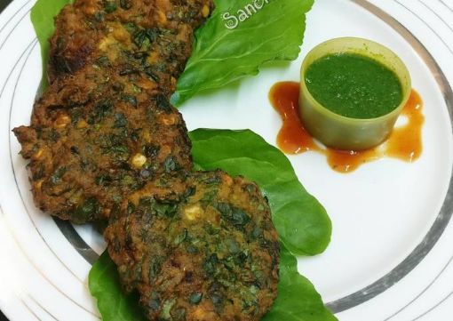 Picture of Dal Spinach Vada