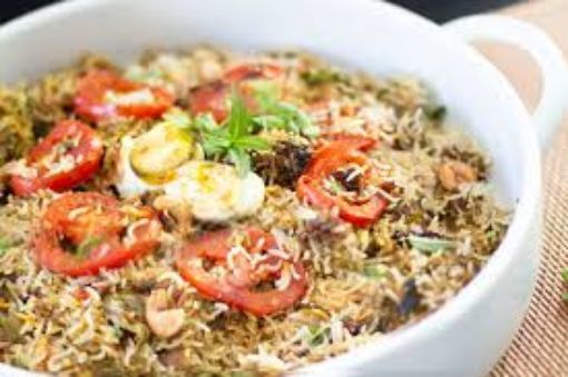 Picture of Hariyali Chicken Bone In Briyani