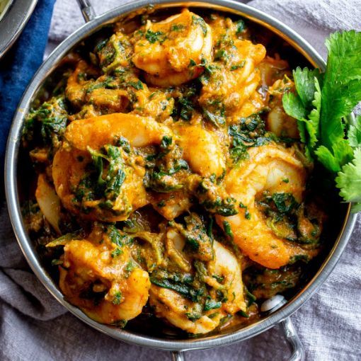 Picture of Saag Shrimp